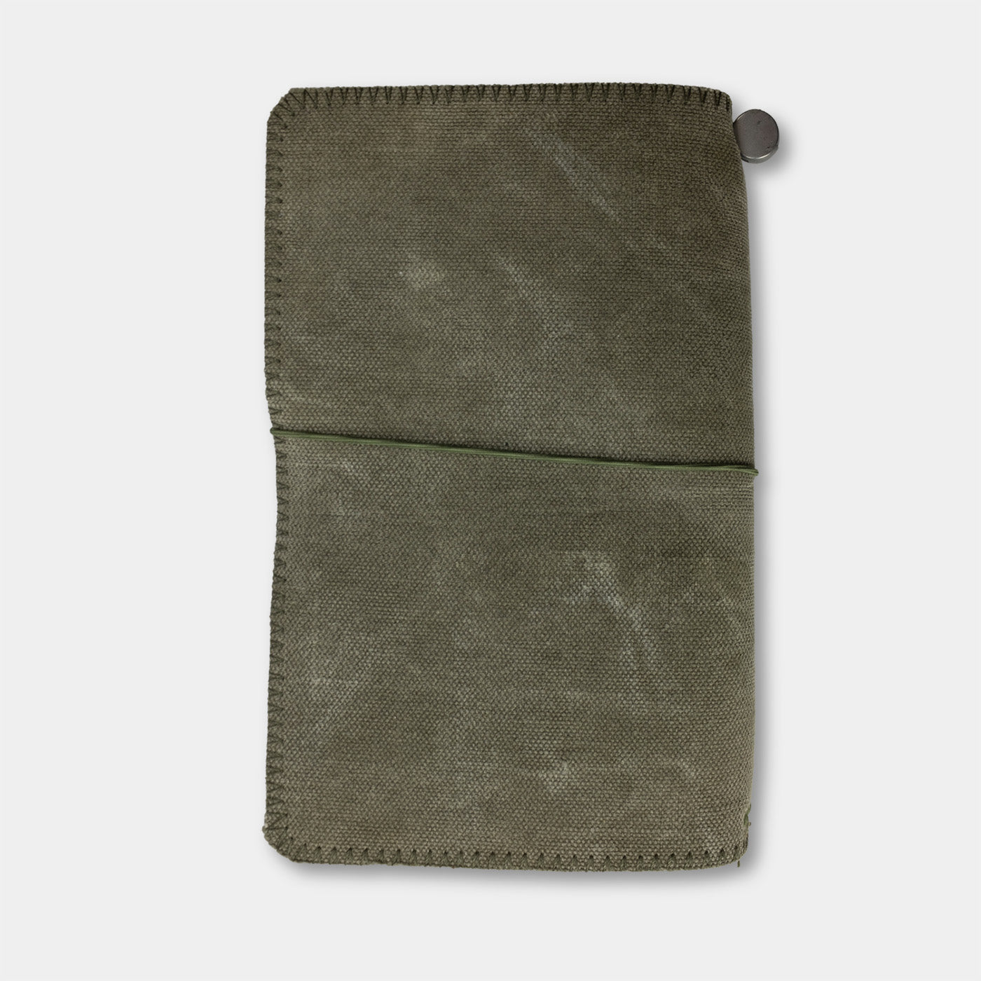Duke and Sons traveler's notebook 'Mountains' logo canvas cover back