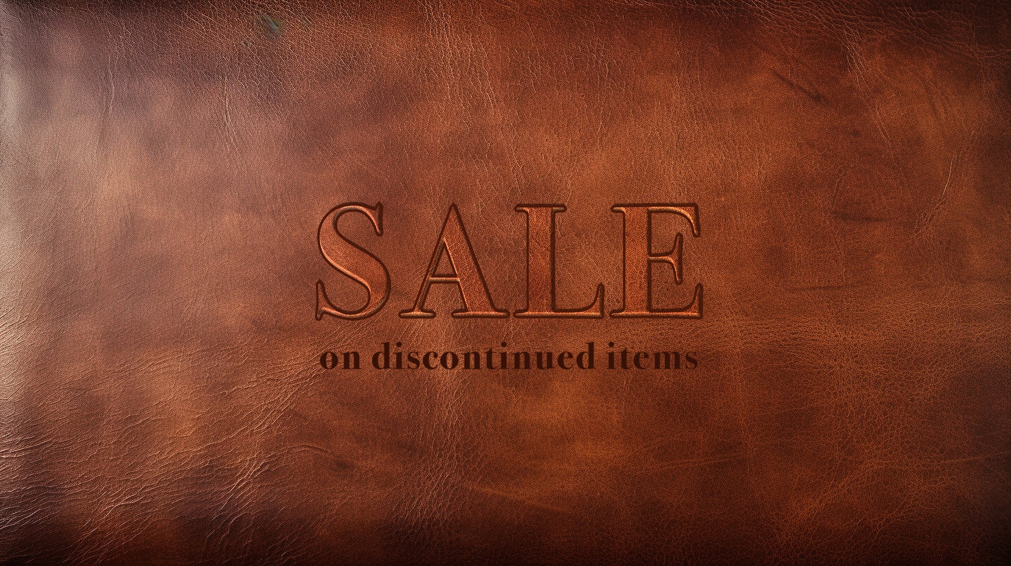 SALE / Discontinued items