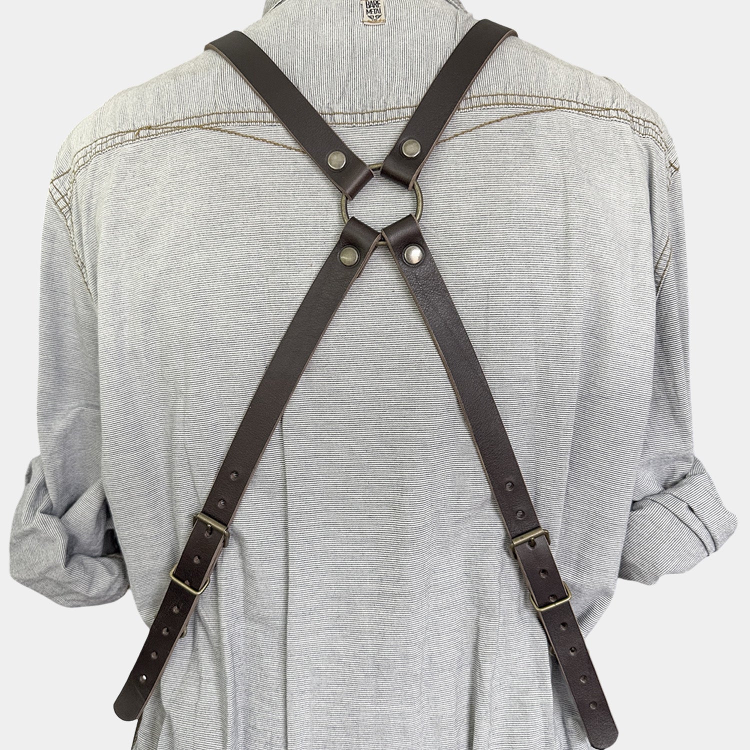 Grill Master apron cross shoulder back straps