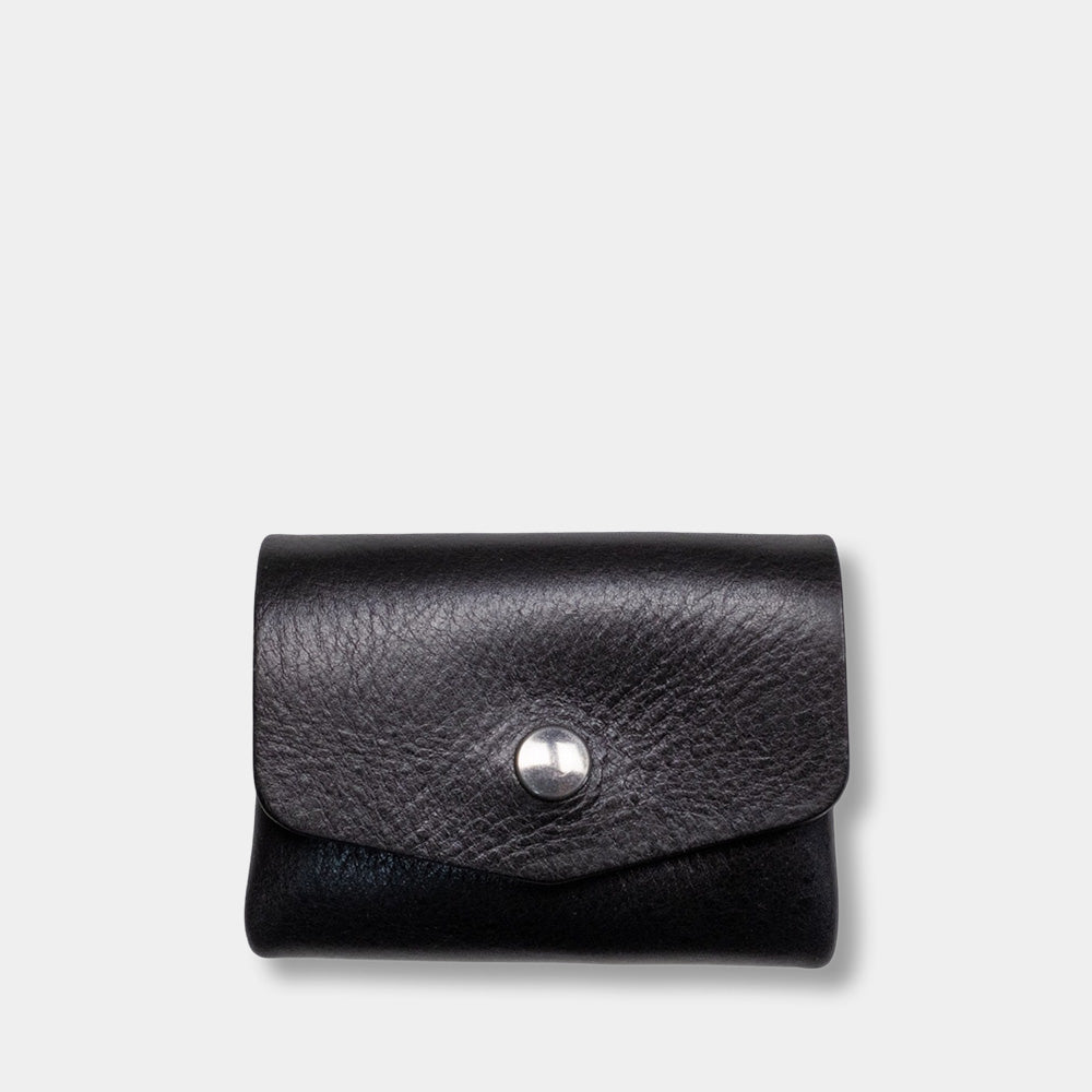Pocket wallet with front, closed black color