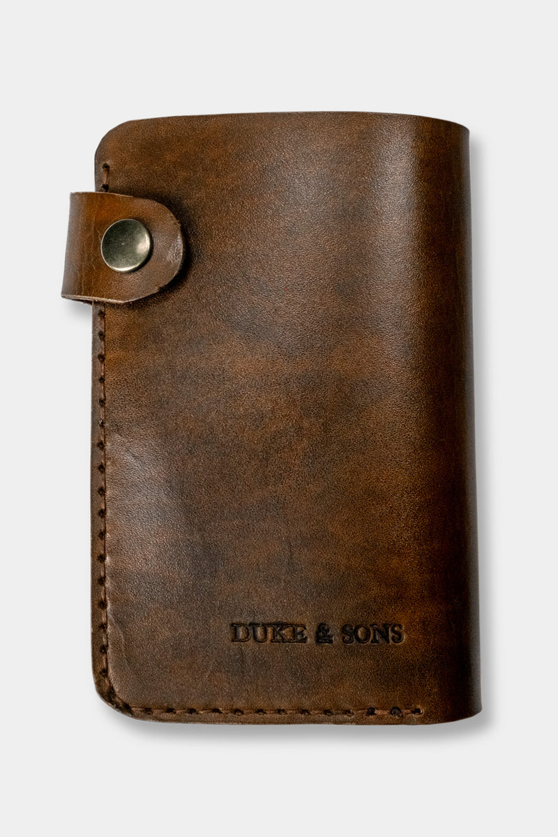 Duke and Sons leather FireFighter wallet back