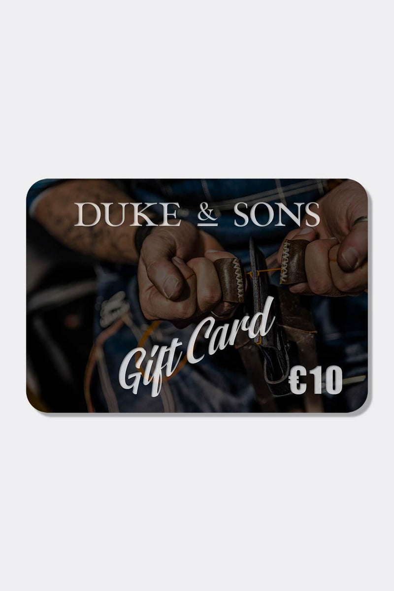 Duke & Sons Leather Gift Card - Duke & Sons Leather