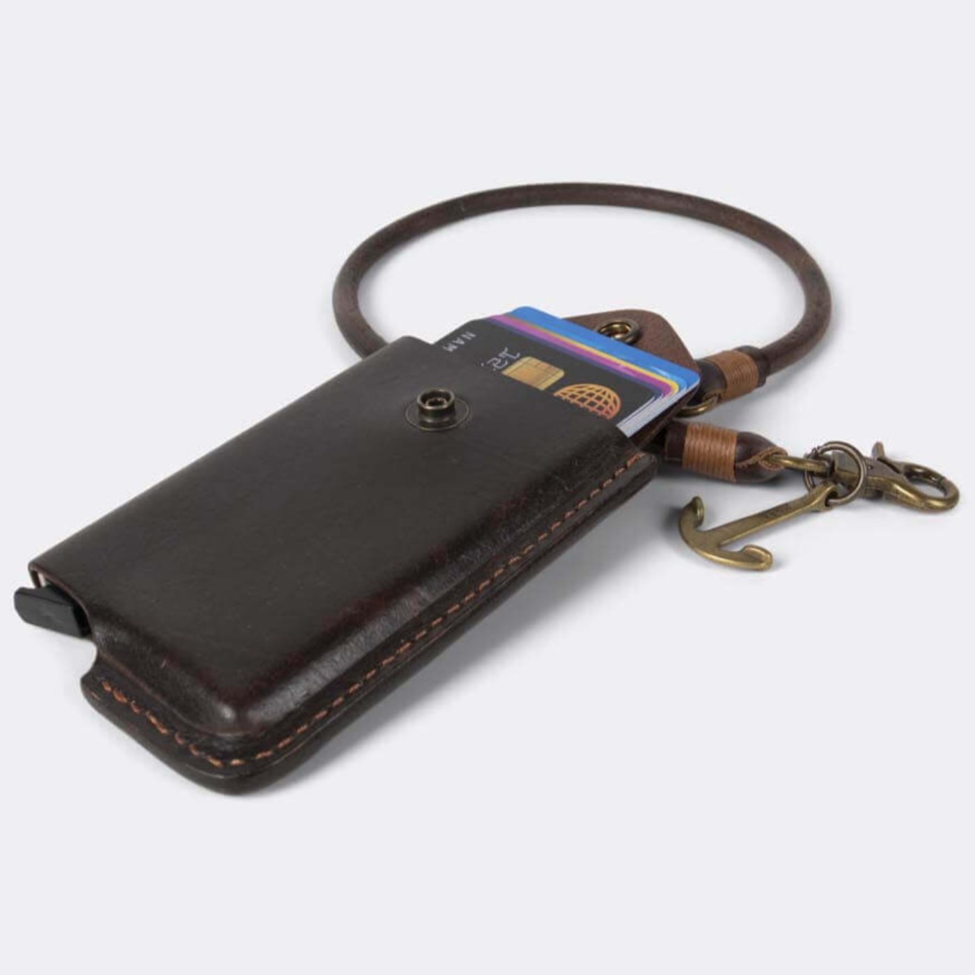 The Rider card wallet, RFID safe with aluminum insert for 6 cards*.