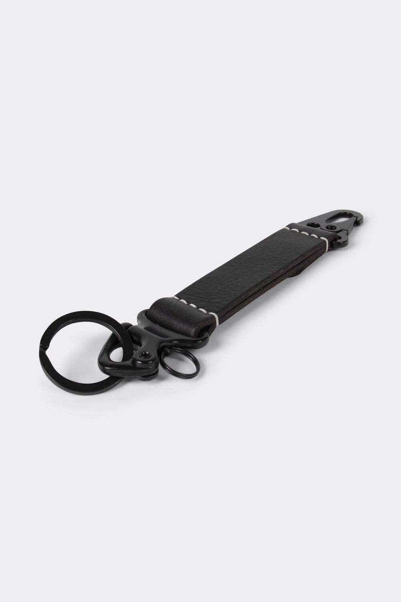 Keyfob, leather with secured clips