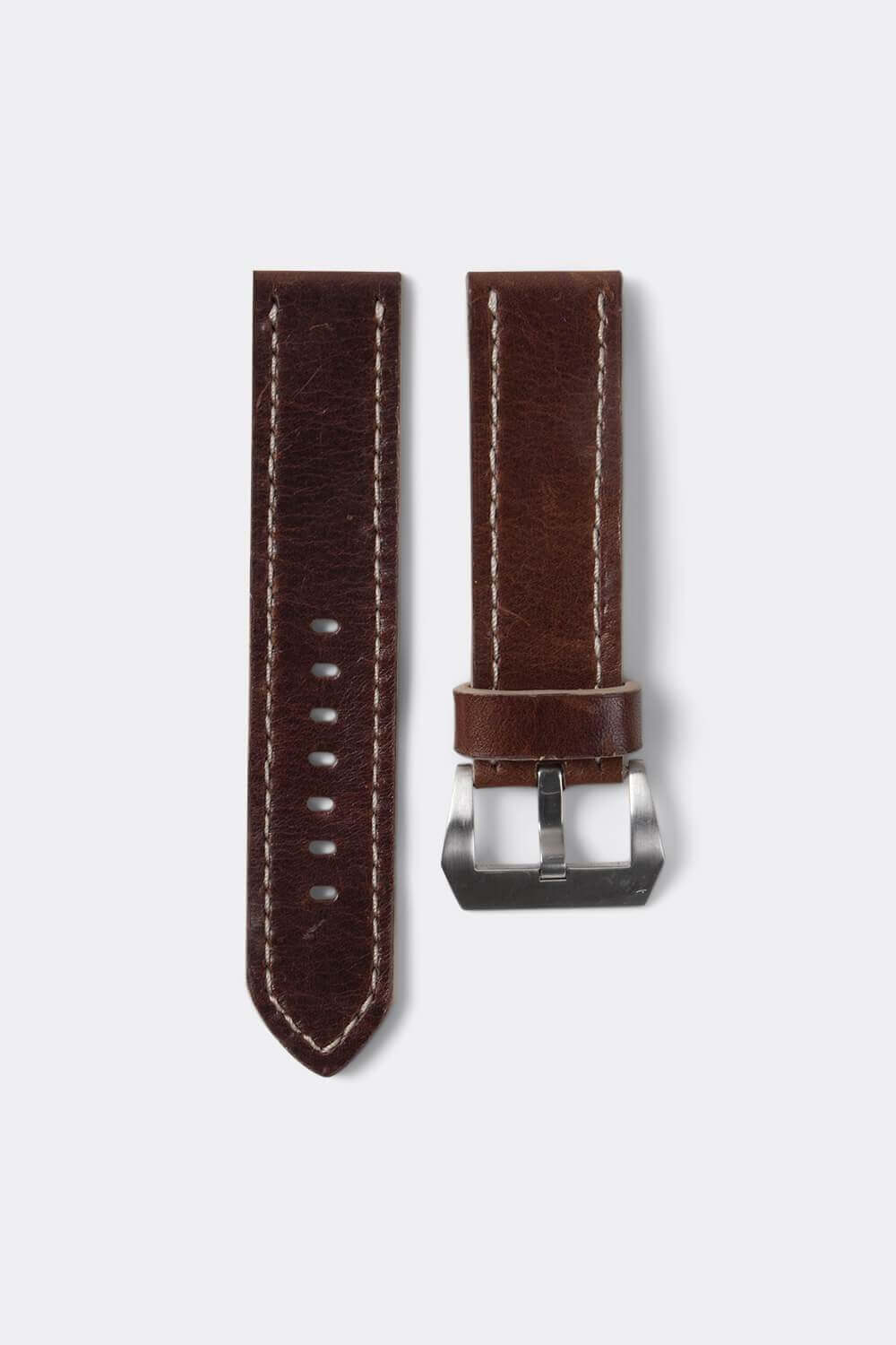 Watch strap, several models. Full grain A-grade leather, hand stitched.