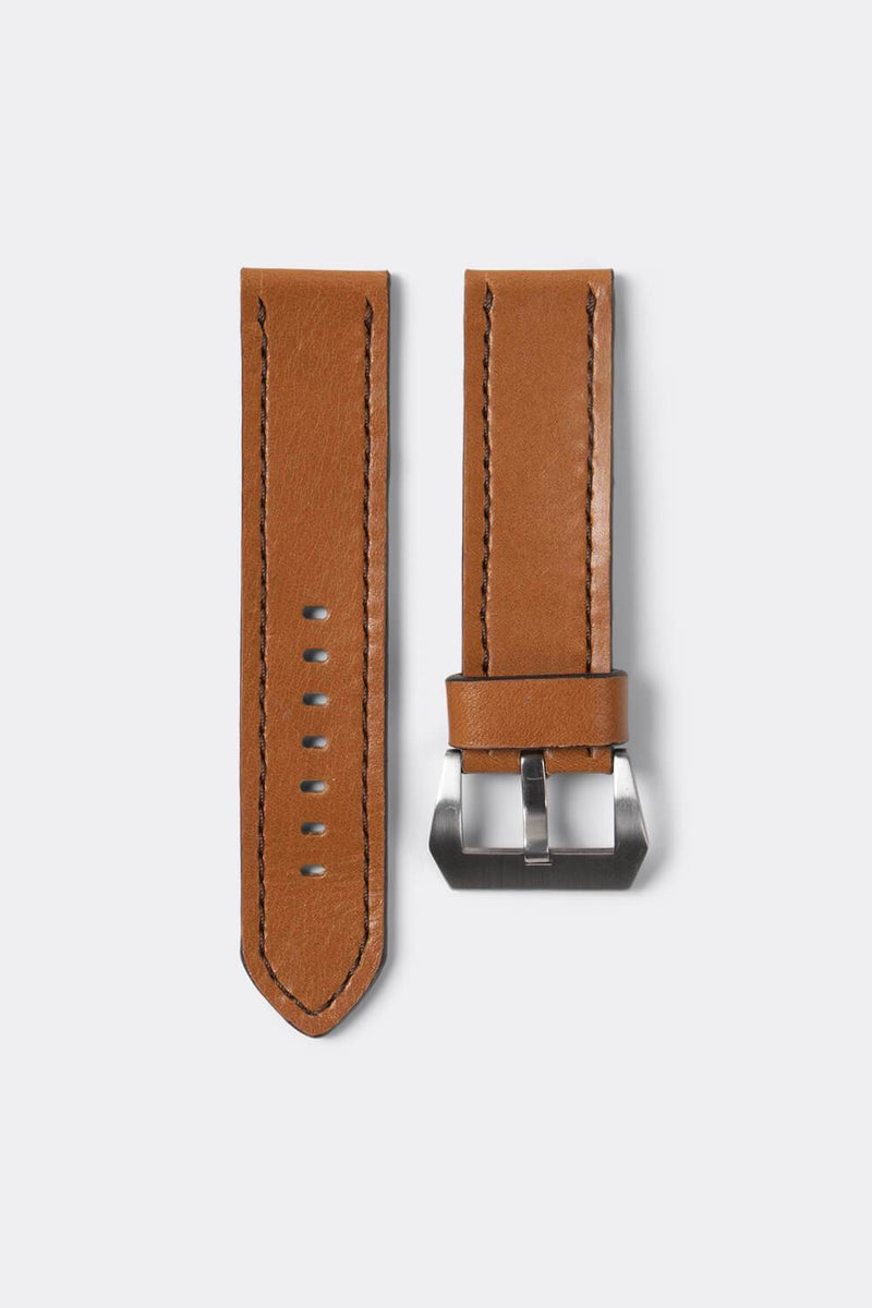 Watch strap, several models. Full grain A-grade leather, hand stitched.