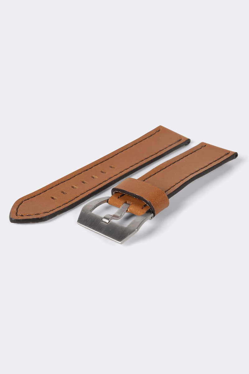 Watch strap, several models. Full grain A-grade leather, hand stitched.